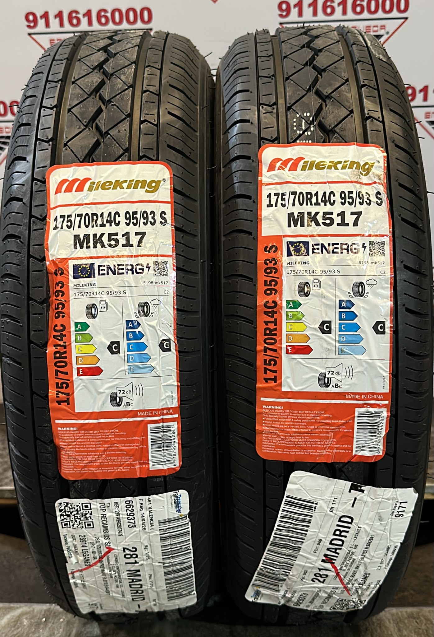 MILEKING  175/70 R14C 95/93 S
